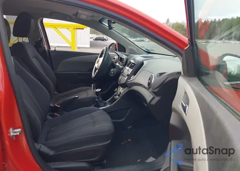 2013 Chevrolet Sonic Lt Manual from USA, damaged, VIN 1G1JD6SB2D4191275